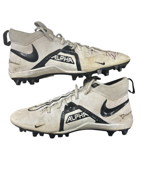 Vist Large View of Product Image Which is Used Nike Adult FB Cleats White Senior 10