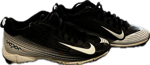 Vist Large View of Product Image Which is Used Nike VAPOR BB/SB Cleats Black Junior 04