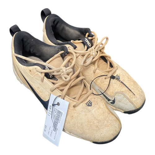 Vist Large View of Product Image Which is Used Nike TROUT BB/SB Cleats White Senior 5.5