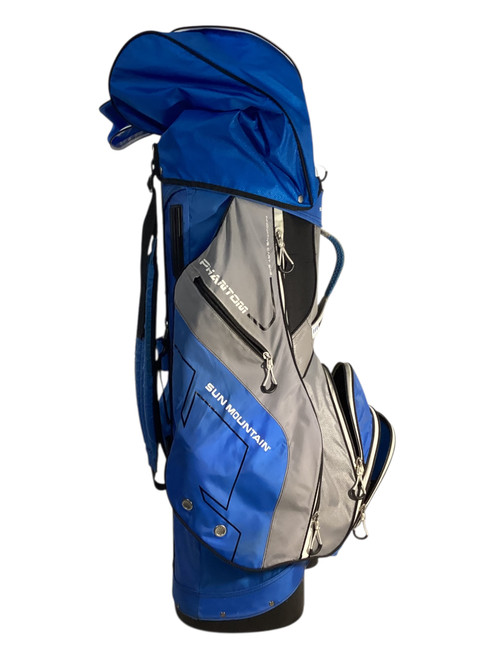 Vist Large View of Product Image Which is Used Sun Mtn PHANTOM Mens Cart Bag Grey
