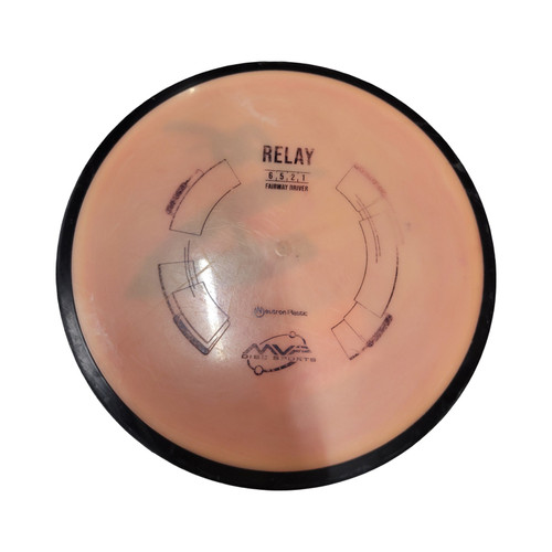 Vist Large View of Product Image Which is Used MVP RELAY Disc Golf Driver Coral
