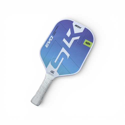 Vist Large View of Product Image Which is Used Selkirk EVO CONTROL MAX Pickleball Racquet Royal Blue