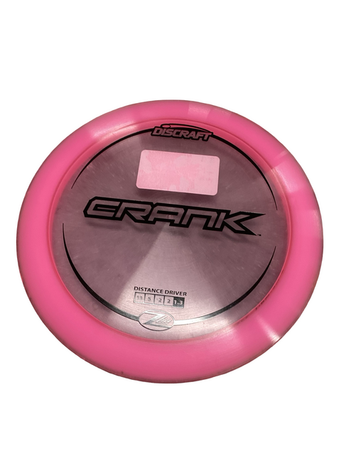 Vist Large View of Product Image Which is Used Discraft CRANK Disc Golf Driver Pink