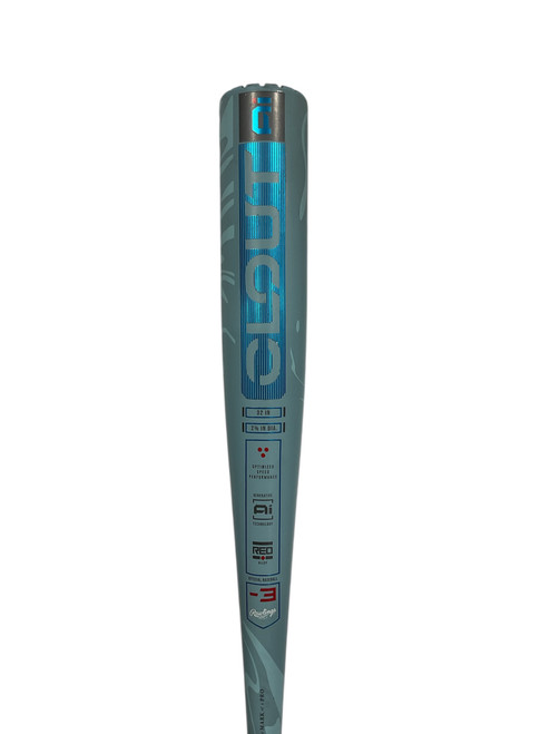 Vist Large View of Product Image Which is Used Rawlings CLOUT AI BB/SB High School -3 Bat 32"