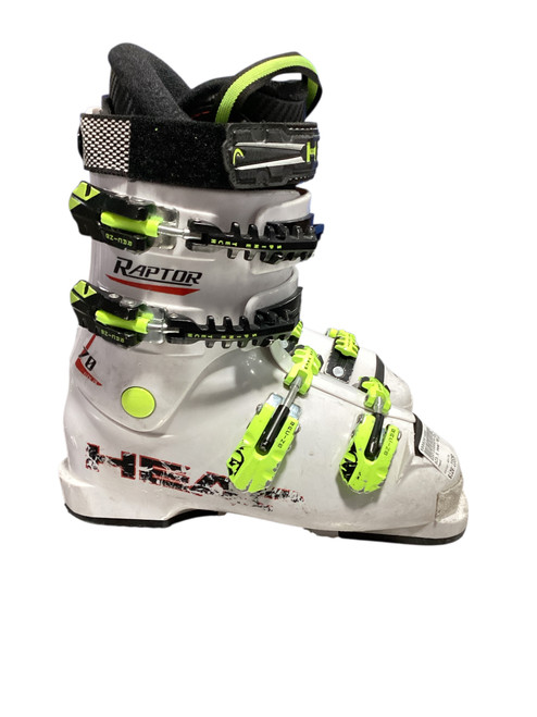 Vist Large View of Product Image Which is Used Head RAPTOR 70 Boys DH Ski Boot White 235 MP - J05.5 - W06.5