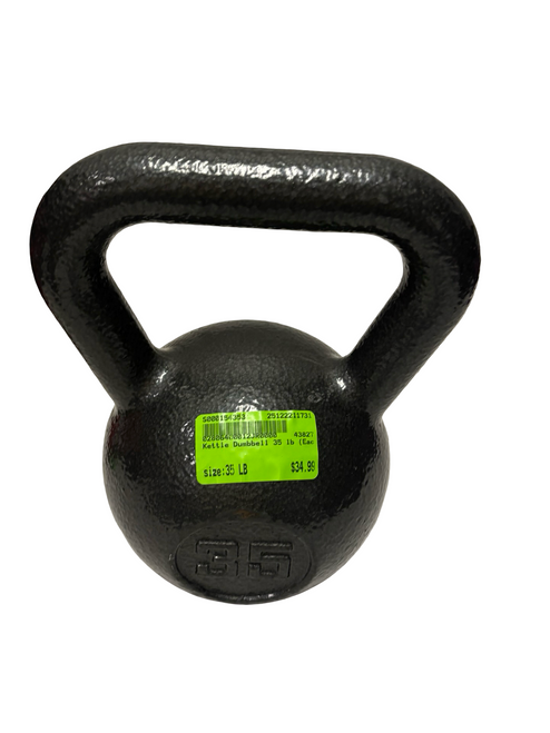 Vist Large View of Product Image Which is Used Kettlebell 35 lb