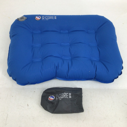 Vist Large View of Product Image Which is Used BIG AGNES Q-CORE DELUXE PILLOW Sleeping Bag Royal Blue Senior
