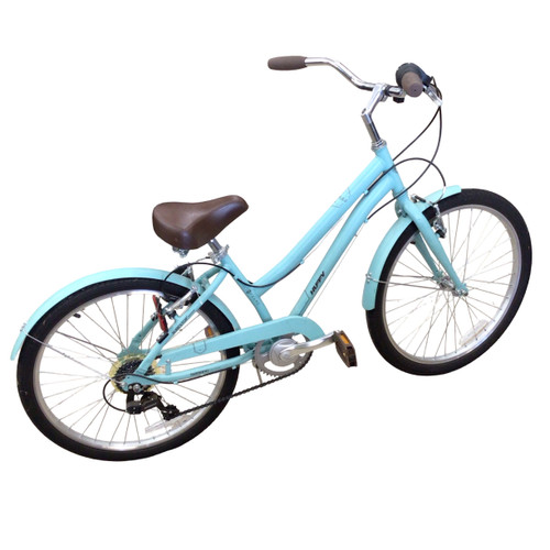 Vist Large View of Product Image Which is Used Huffy SIENNA Cruiser Bike Girls Teal 24"