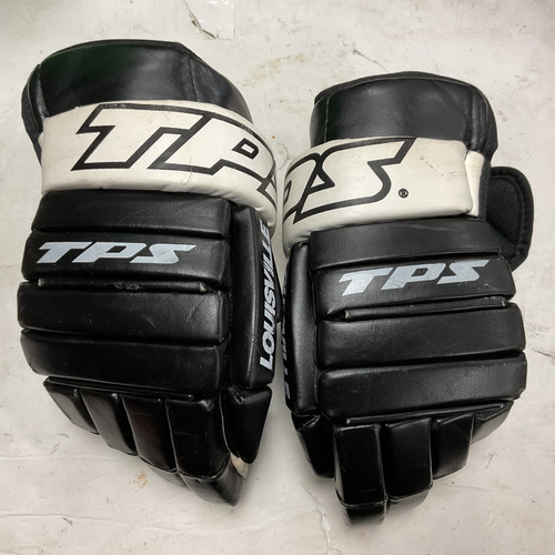 Vist Large View of Product Image Which is Used TPS Hockey LOUISVILLE HCP Senior Gloves Black 14"