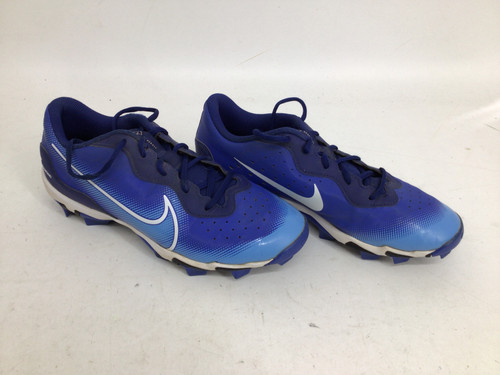 Vist Large View of Product Image Which is Used Nike ALPHA HUARACHE 4 SR 8.5 BB CLEAT BB/SB Cleats Royal Blue Senior 8.5