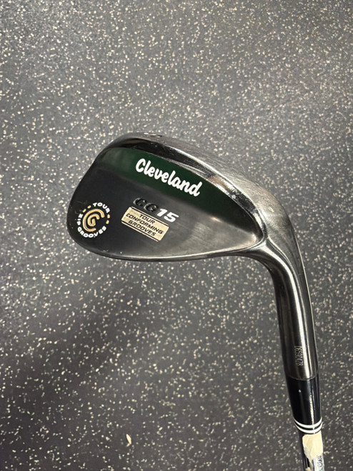Vist Large View of Product Image Which is Used Cleveland CG15 WEDGE Golf Wedge Mens RH 50 Degree