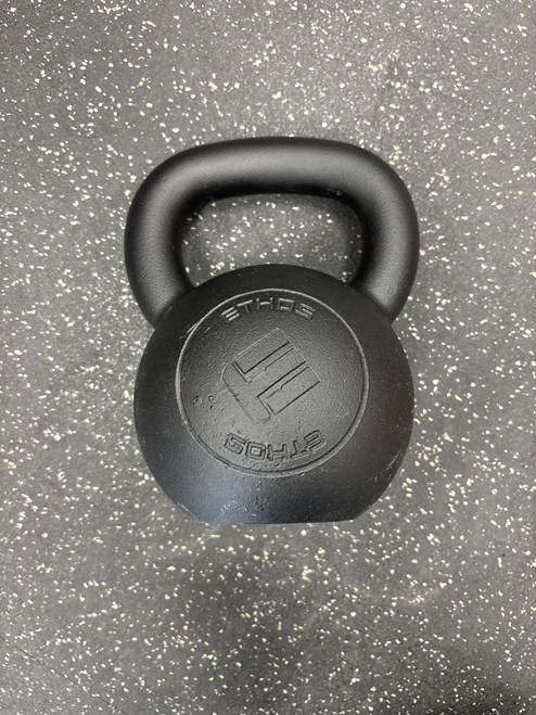 Vist Large View of Product Image Which is Used ETHOS  KettleBELL 44.1 LB Black 20KG