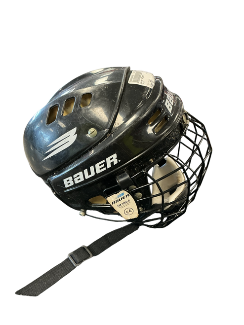 Vist Large View of Product Image Which is Used Bauer HELMET Helmet Cage Combo Black SM
