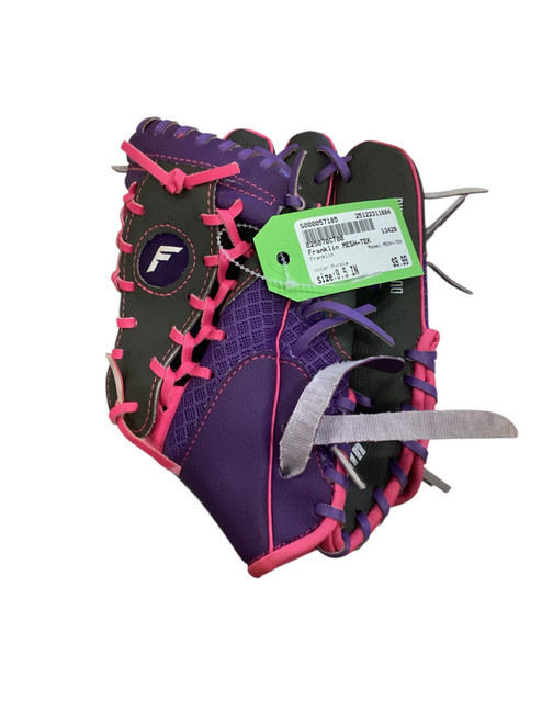Vist Large View of Product Image Which is Used Franklin MESH-TEK BB/SB Glove T-ball Purple 9 1/2"