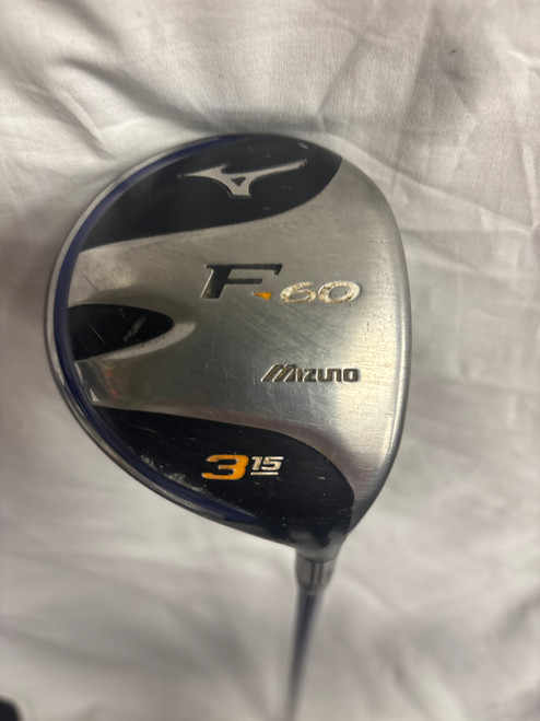 Vist Large View of Product Image Which is Used Mizuno F 60 Mens Fairway Wood RH 3 Wood