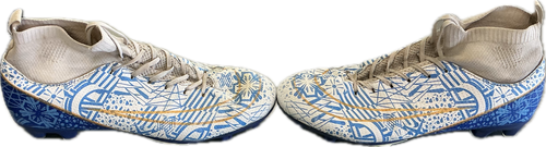 Vist Large View of Product Image Which is Used Soccer Cleats White Senior 10