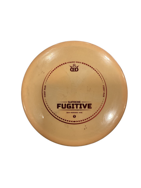 Vist Large View of Product Image Which is Used Dynamic Discs FUGATIVE Disc Golf Mid Range Orange