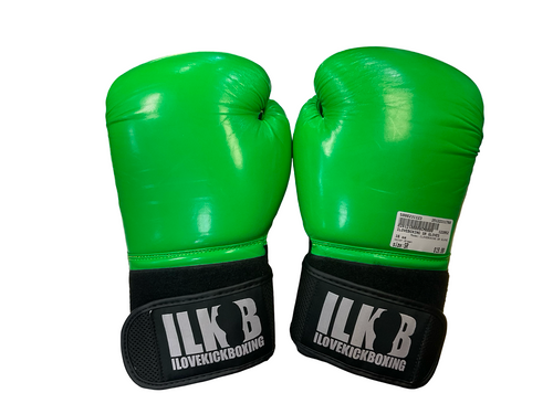 Vist Large View of Product Image Which is Used ILOVEBOXING SR GLOVE Boxing Gloves Green Senior