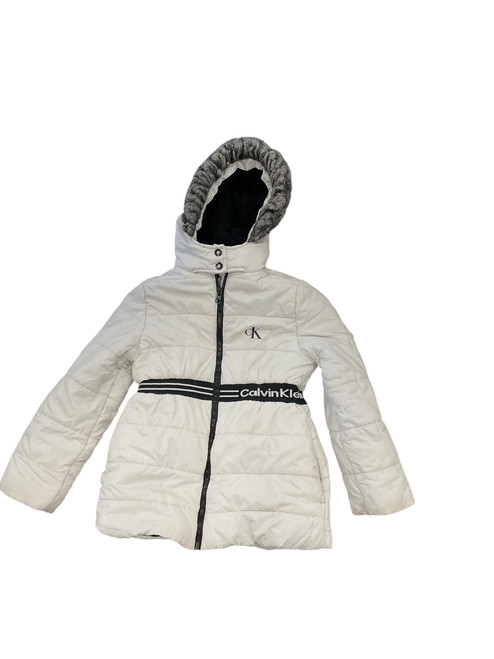 Vist Large View of Product Image Which is Used Outerwear Heavy Jacket Y White MD