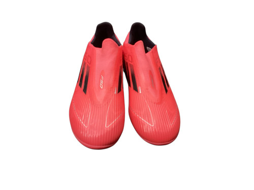 Vist Large View of Product Image Which is Used Adidas Soccer Cleats Coral Senior 5.5
