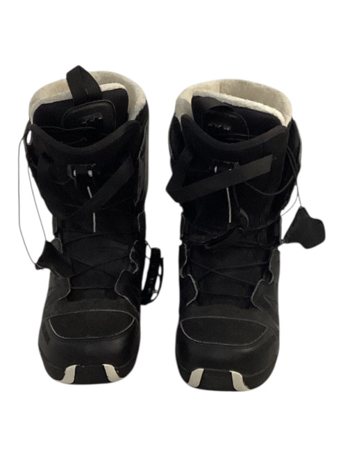 Vist Large View of Product Image Which is Used Salomon FACTION Mens Snowboard Boots Black Senior 8