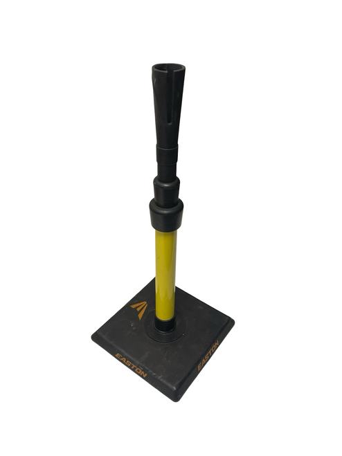 Vist Large View of Product Image Which is Used Easton SQUARE IT UP Batting Tee Black And Yellow