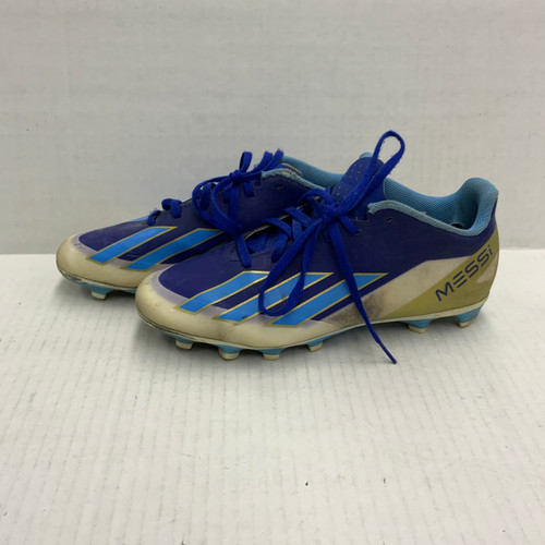 Vist Large View of Product Image Which is Used Adidas Soccer Cleats Royal Blue Senior 8