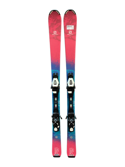 Vist Large View of Product Image Which is Used Salomon THE LUX Girls DH Ski/Binding None 130 cm