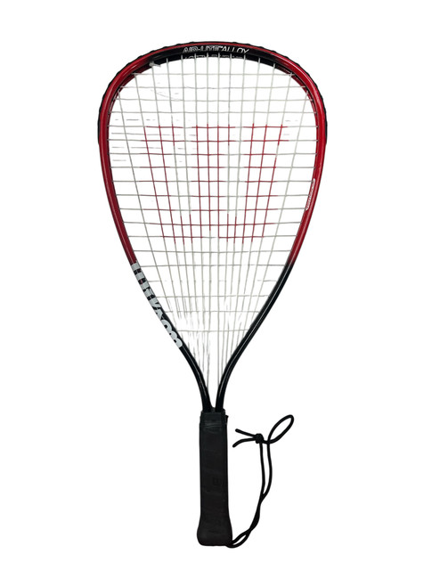 Vist Large View of Product Image Which is Used Wilson FIRE XT Adult Racquetball Racquet Red 3 3/8"