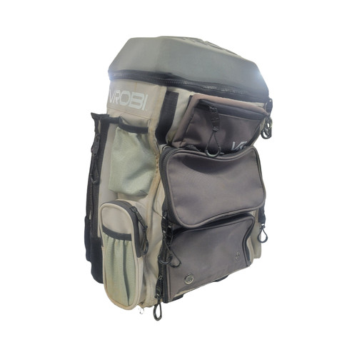 Vist Large View of Product Image Which is Used VROBI WHEELED BAG BB/SB Player Wheeled Bag White