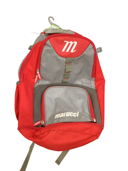 Vist Large View of Product Image Which is Used Marucci PLAYER BACKPACK BB/SB Player Backpack Grey