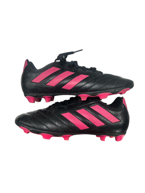 Vist Large View of Product Image Which is Used Adidas Soccer Cleats Pink Junior 02