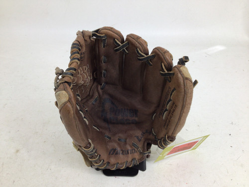 Vist Large View of Product Image Which is Used Mizuno POWER CLOSE 11 IN RHT BB GLOVE BB/SB Glove RH Throw Brown 11"
