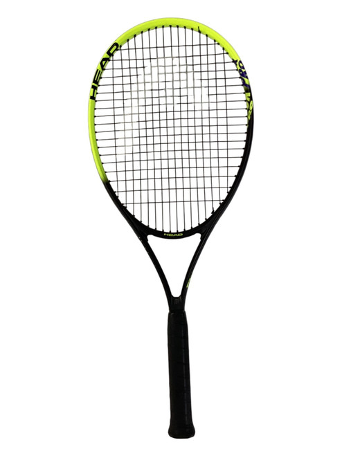 Vist Large View of Product Image Which is Used Head TOUR PRO Adult Tennis Racquet Black 4 5/8"