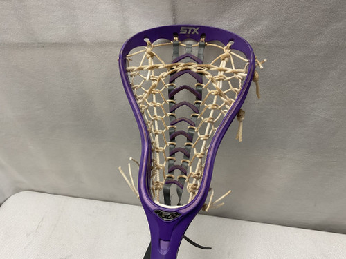 Vist Large View of Product Image Which is Used Under Armour LACROSSE STICK Wmn Def/LSM Complete Stick Sky Blue