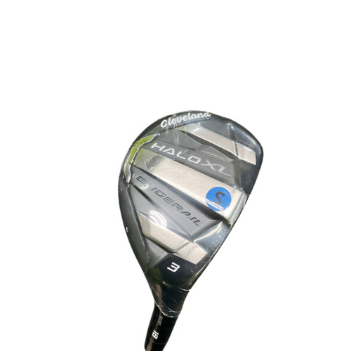 Vist Large View of Product Image Which is Used Cleveland HALO XL - NEVER USED Mens Hybrid Club RH 3 Hybrid