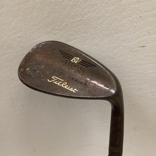 Vist Large View of Product Image Which is Used Titleist VOKEY OIL CAN Golf Wedge Mens RH 56 Degree