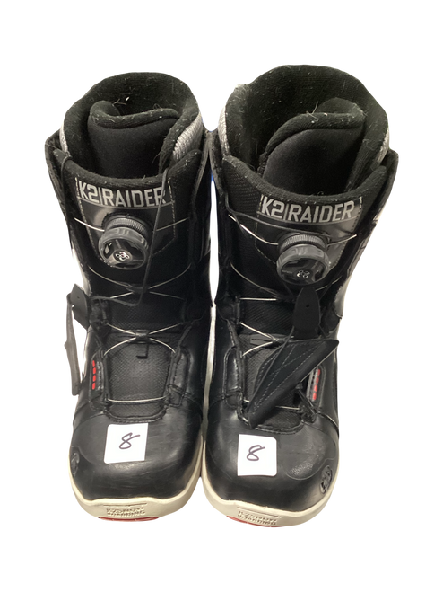 Vist Large View of Product Image Which is Used K2 RAIDER Mens Snowboard Boots Black Senior 6