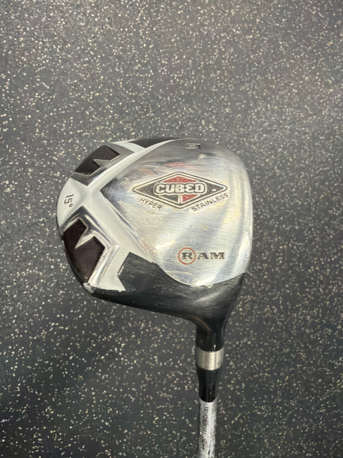 Vist Large View of Product Image Which is Used Ram CUBED Mens Fairway Wood RH 3 Wood