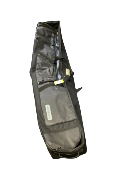 Vist Large View of Product Image Which is Used Dakine Wheeled Snowboard Bag Black