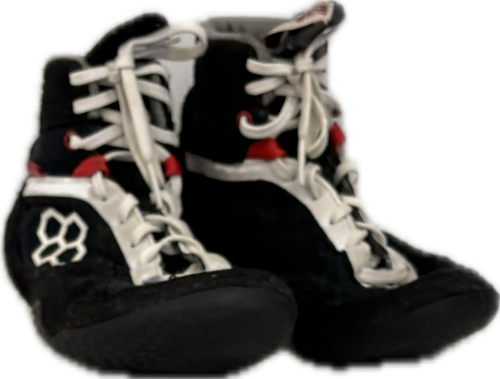 Vist Large View of Product Image Which is Used Rudis ALPHA 2 Wrestling Shoes Black Junior 04