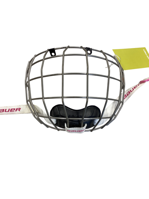Vist Large View of Product Image Which is Used Bauer Hockey Wire Mask Grey SM