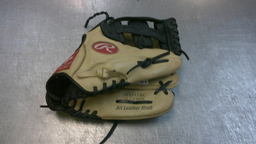 Vist Large View of Product Image Which is Used Rawlings SELECT PR LITE BB/SB Glove RH Throw Tan 11 1/4"