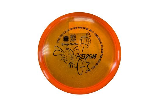 Vist Large View of Product Image Which is Used DGA SP TREMOR Disc Golf Mid Range Orange 172g