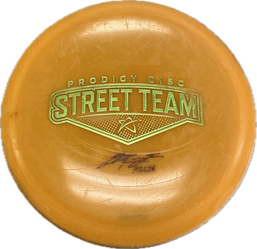 Vist Large View of Product Image Which is Used Prodigy Disc F1 Disc Golf Driver Gold