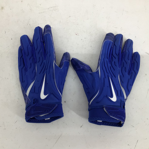 Vist Large View of Product Image Which is Used Nike SUPERBAD 7.0 YTH MD RECEIVER GLOV FB Gloves Royal Blue MD