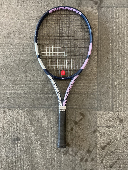 Vist Large View of Product Image Which is Used Babolat PURE DRIVE JR 26 Junior Tennis Racquet Pink 26"