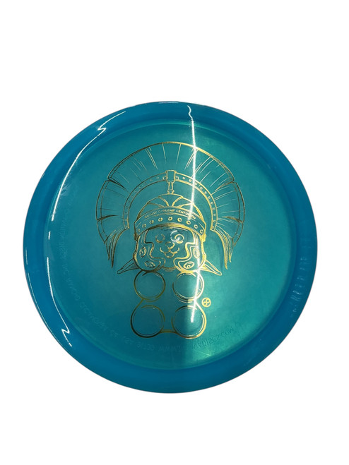 Vist Large View of Product Image Which is Used Infinite Discs CENTURION Disc Golf Driver Royal Blue 173g