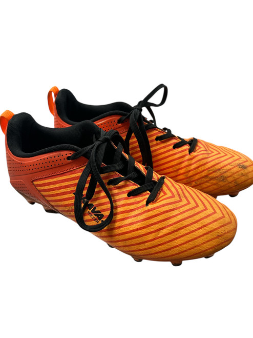 Vist Large View of Product Image Which is Used Brava Soccer Cleats Orange Junior 04.5