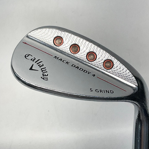 Vist Large View of Product Image Which is Used Callaway MACK DADDY 4 S GRIND Golf Wedge Mens RH Sand Wedge